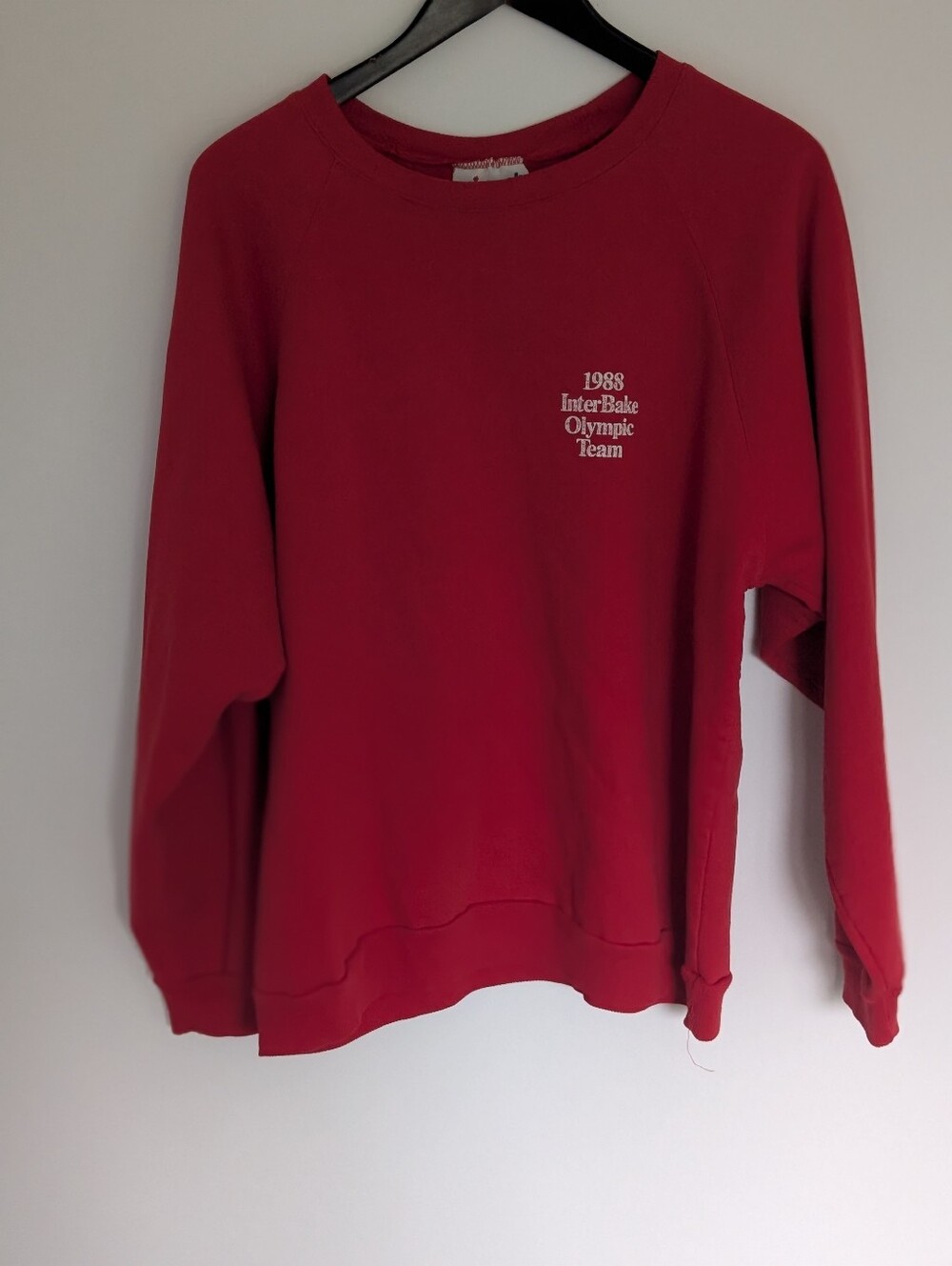 Vintage 1988 InterBake Olympic Team Crewneck Sweatshirt Made in Canada - M/L
